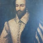 Retrato del corsario inglés Raleigh