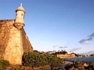 Fuerte del Morro en Puerto Rico