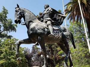 Estatua de Almagro, conquistador español