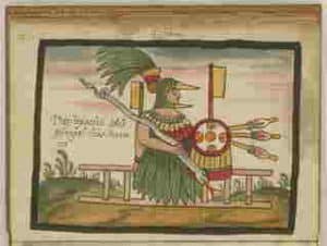 Aztecas: Hernán Cortés Dios 4 Huitzilopochtli, Dios azteca de la guerra