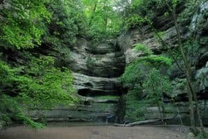 Guia Hispana Illinois: Recuerdos Hispanos 1 Paisaje de Estado de Illinois, rio y cascada