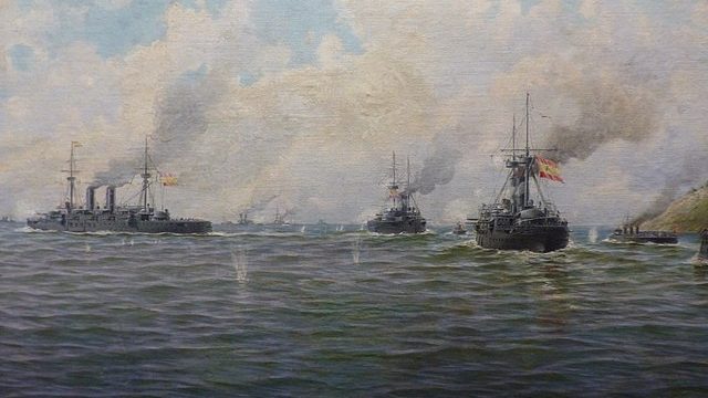 Combate Naval en Santiago de Cuba