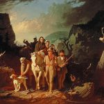 Daniel Boone viaja con su familia y otros colonos hacia Kentucky y Misuri