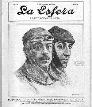 Retrato de Emilio_Herrera Linares y José Ortiz Echagüe