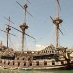 Barcos piratas como y porque eran asi 2 Barco para la pelicula del pirata Barbanegra