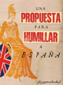 Portada del libro Propuesta para humillar a España