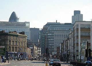 Vista de la City de Londdres