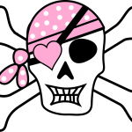 Decoración infantil de pirata